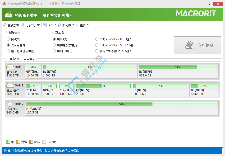 Macrorit Data Wiper ɫ,Macrorit Data Wiper Я