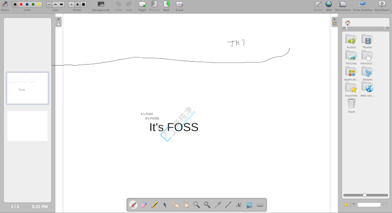 OpenBoard,��Ļ���,��Ļע��,��Ļ��������,���ӽ̱�