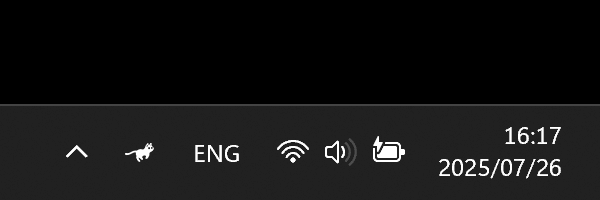 RunCat,任务栏增强工具,任务栏小猫插件,CPU