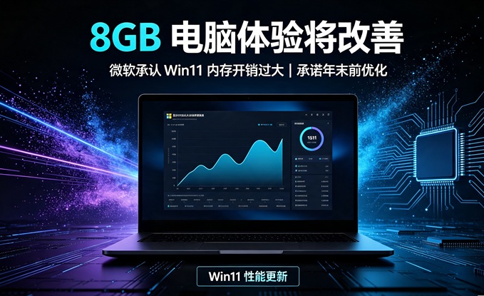 �����ڴ�ռ�����⣡΢���ƻ�����Ż�Win11������8GB�豸��������