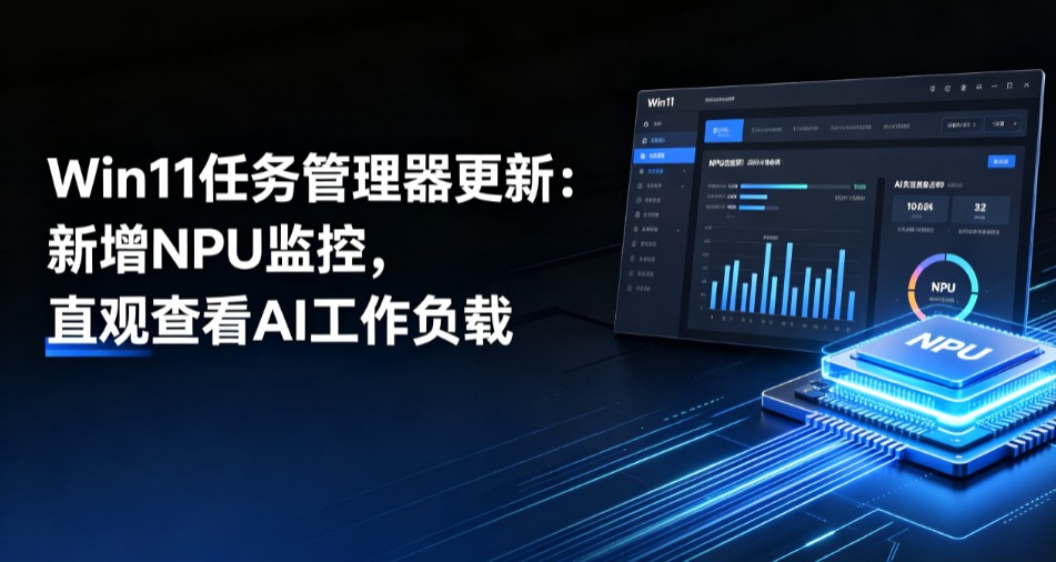 Win11������������£�����NPU��أ�ֱ�۲鿴AI��������
