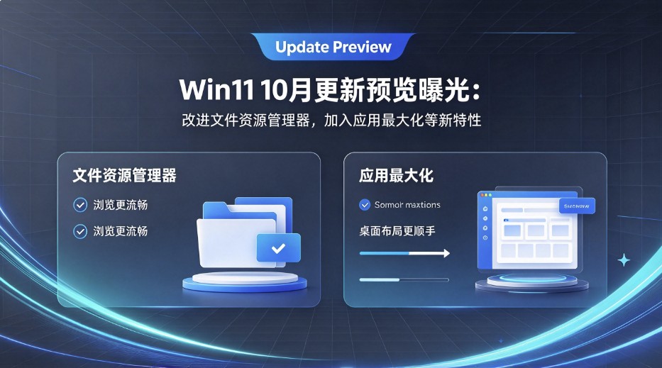 Win11 10�¸���Ԥ���ع⣺�Ľ��ļ���Դ������������Ӧ����󻯵�������